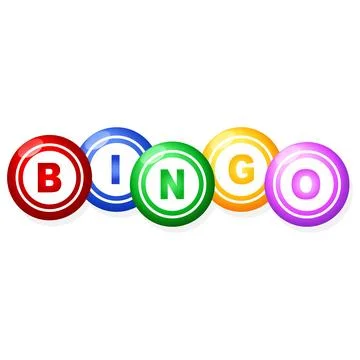 Bingo lottery, vector header design.gambling and win chances. vector illust.. Stock Illustration