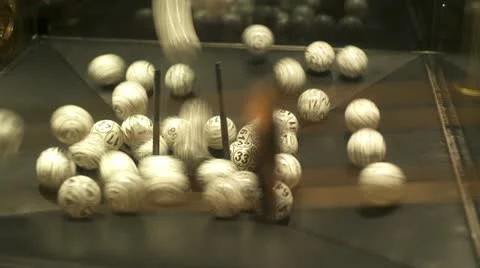 Bingo machine 1 Vídeo Stock 10844605