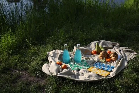 Bingo picnic Stock Photos