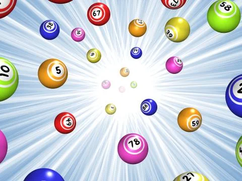 Bingo starburst Stock Illustration