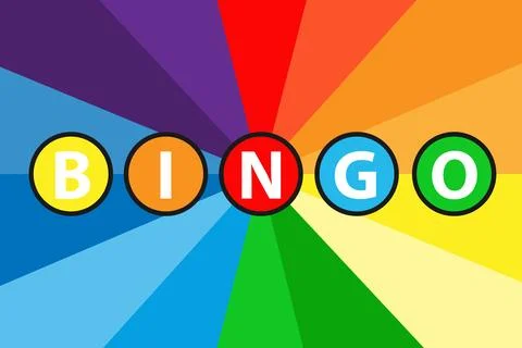 Bingo, win, jackpot, bingo icon for background. Vector, cartoon illustration. Stock Illustration