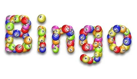 Bingo Word Stock Illustration