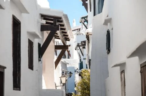 Binibeca menorca Stock Photos