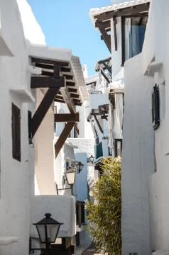 Binibeca menorca Stock Photos