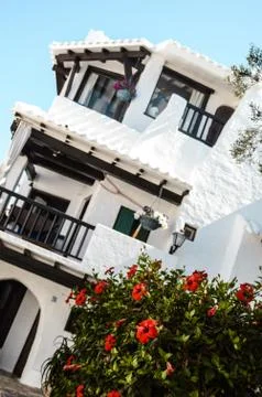 Binibeca menorca Stock Photos