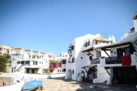 Binibeca menorca Stock Photos
