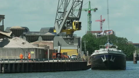 Binnenvaart 009 Stock Footage 131966063