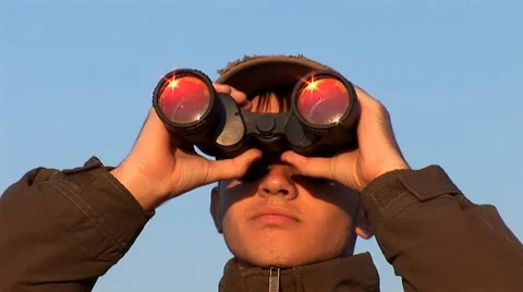 Binocular 1 Stock Footage 8679888