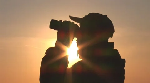 Binocular 11 Stock Footage 8681276