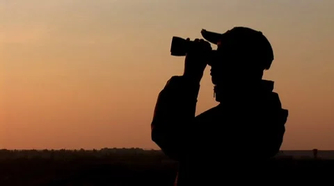 Binocular 12 Stock Footage 8681270