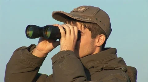 Binocular 2 Stock Footage 8681283