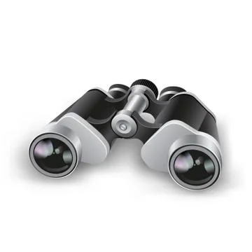 The binocular Stock Illustration