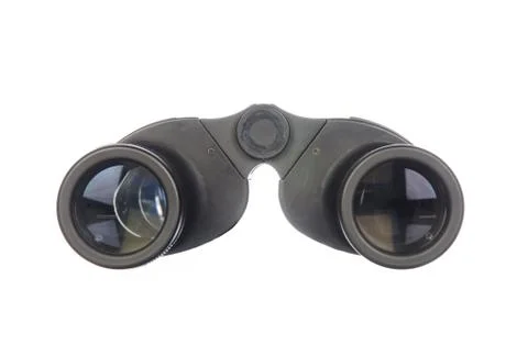 Binocular isolated on white Stock Photos