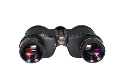 Binocular lens Stock Photos
