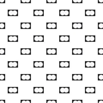 Binocular view pattern displaying observation concept repeatedly Stock Illustration