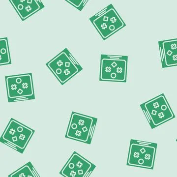 Binocular vision test optometry eye glyph vector seamless pattern イラスト素材