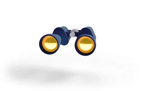 BINOCULARS Stock Footage 196166804