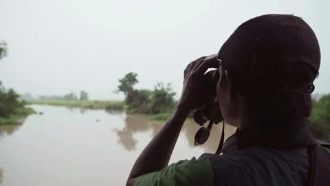 Binoculars Stock Footage 272904280