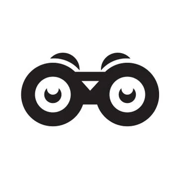 Binoculars icon Stock Illustration