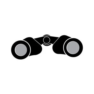 Binoculars icon Stock Illustration