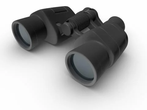 Binoculars. Stock Illustration