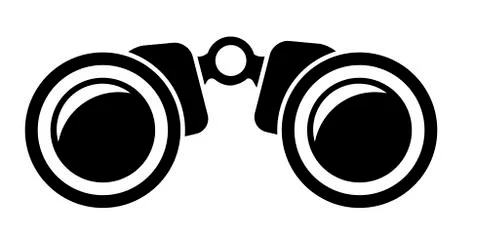 Binoculars Stock Illustration