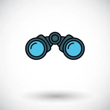 Binoculars Stock Illustration