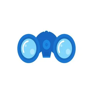Binoculars Illustrazione stock