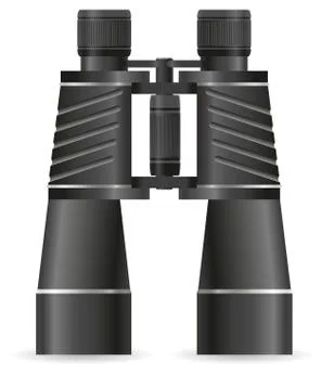 Binoculars illustration Stock Illustration
