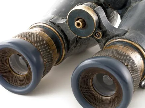 Binoculars lens Stock Photos