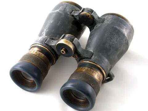 Binoculars lens Stock Photos