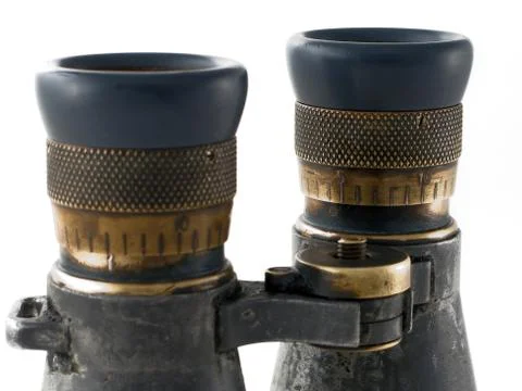 Binoculars lens Stock Photos
