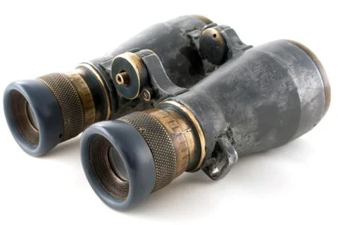 Binoculars lens Stock Photos