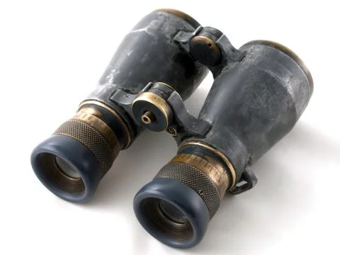 Binoculars lens Stock Photos
