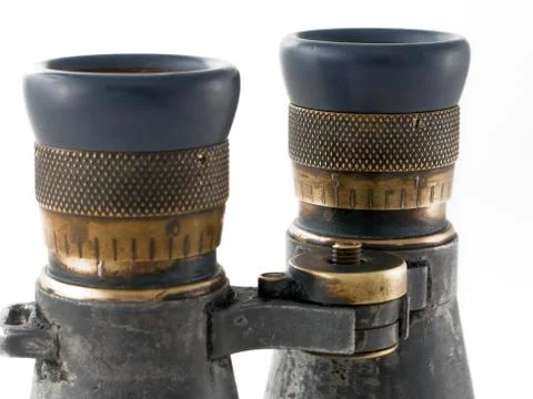 Binoculars lens Stock Photos