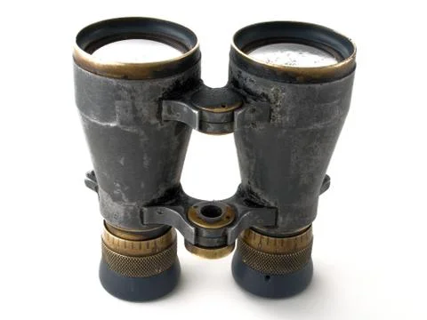 Binoculars lens Stock Photos