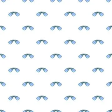 Binoculars pattern creating an optical instrument background Stock Illustration