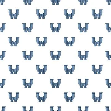 Binoculars pattern illustrating exploration, discovery, and observation con.. Illustrazione stock