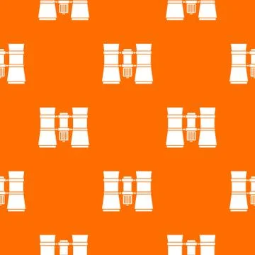 Binoculars pattern seamless Stockillustratie