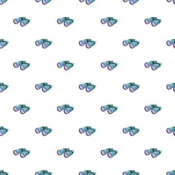 Binoculars repeating pattern for exploration and vision background 스톡 일러스트