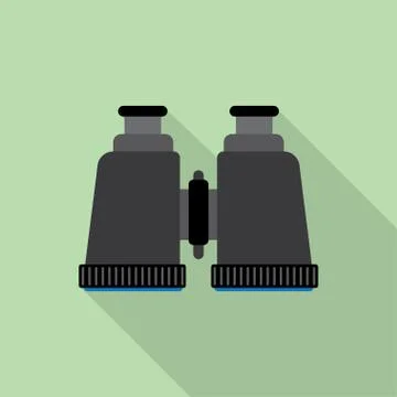 Binoculars vector icon Stock Illustration