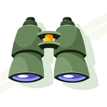Binoculars-vector Stock Illustration