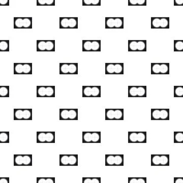 Binoculars view pattern for surveillance and exploration イラスト素材