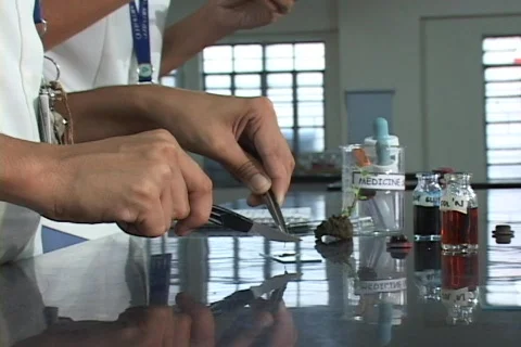 Bio Chemist  Stock Footage 239945