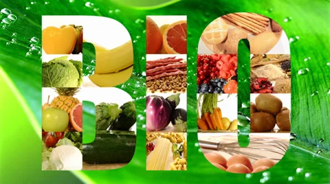 Bio collage Video stock 33652018