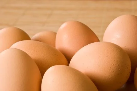 Bio eggs Stock Photos