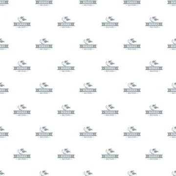 Bio food berries pattern vector seamless 스톡 일러스트