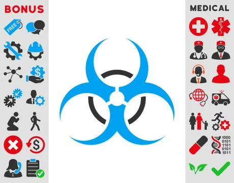 Bio Hazard Icon Stock Illustration
