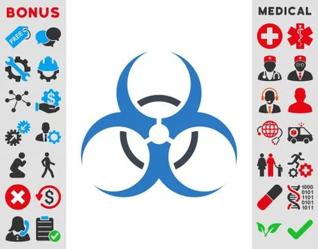 Bio Hazard Icon Stock Illustration