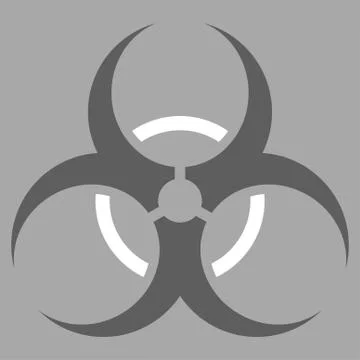 Bio Hazard Vector Icon Stock Illustration